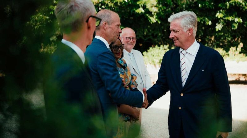 Le roi Philippe célèbre le centenaire du parc national des Virunga