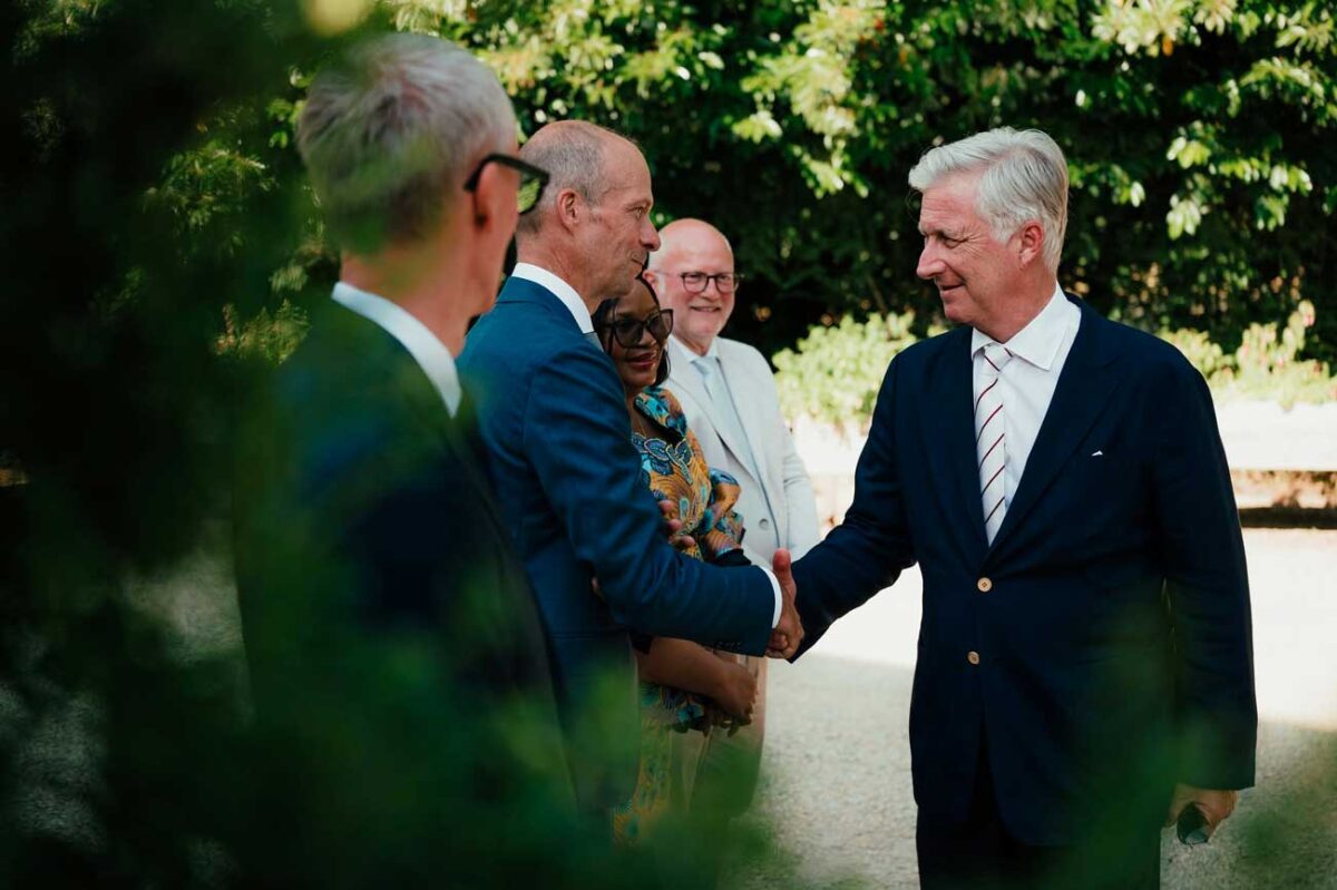 Le roi Philippe célèbre le centenaire du parc national des Virunga