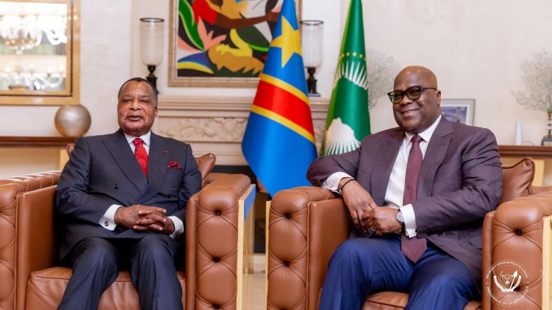 Diplomatie | Tshisekedi et Sassou-Nguesso misent sur la concertation face aux défis régionaux