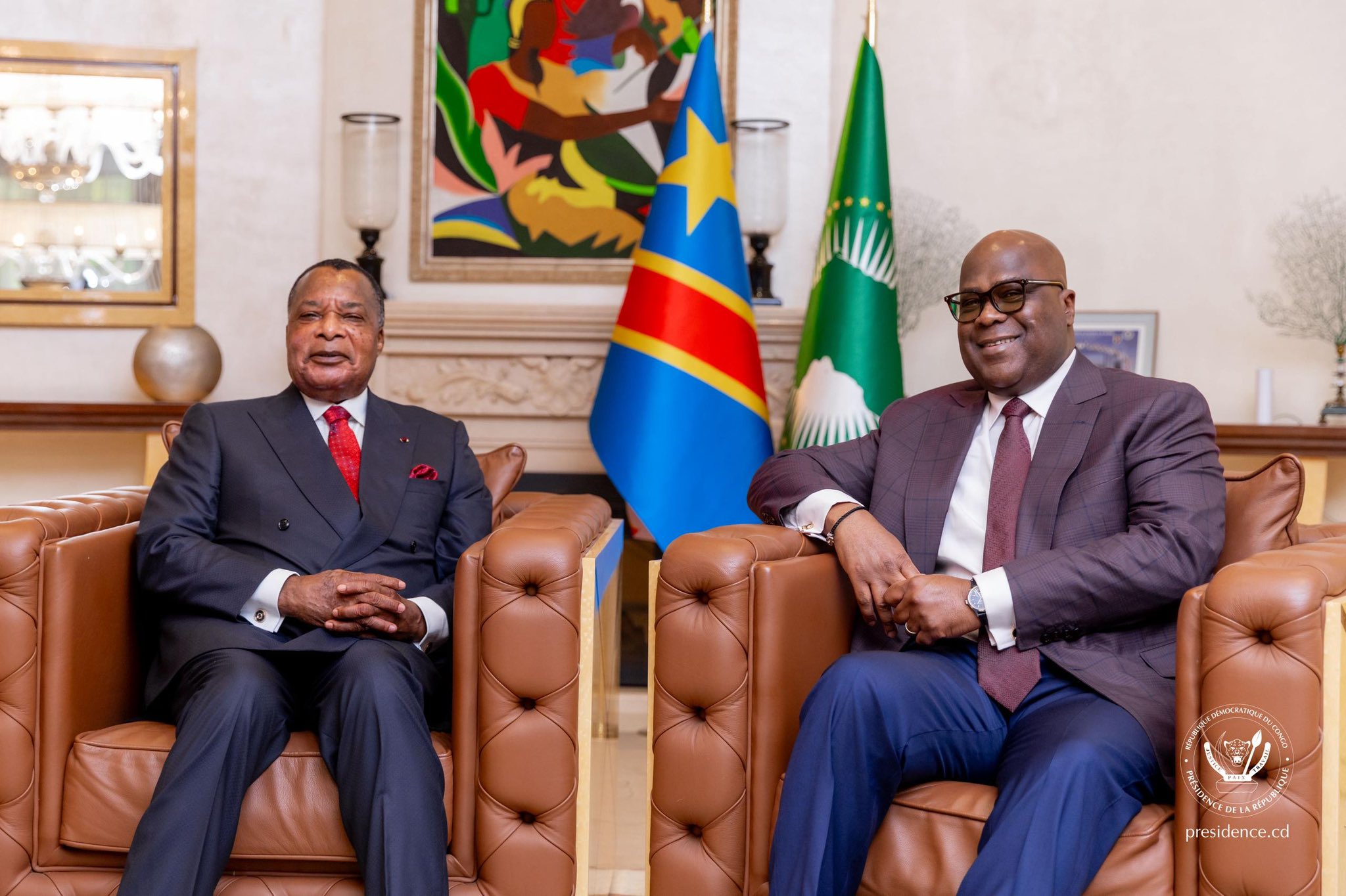 Diplomatie | Tshisekedi et Sassou-Nguesso misent sur la concertation face aux défis régionaux