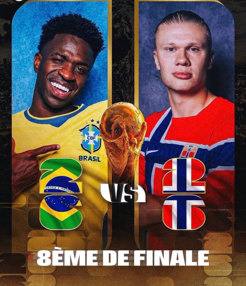 Mondial FIFA 2026 | Brésil–Norvège : un duel aux allures de piège pour la Seleção en huitièmes de finale