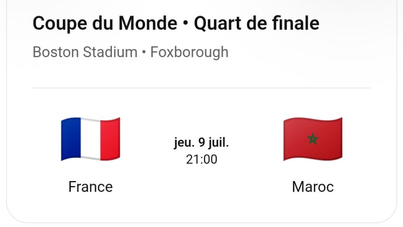 Coupe du monde 2026 | France – Maroc, un quart de finale aux allures de revanche