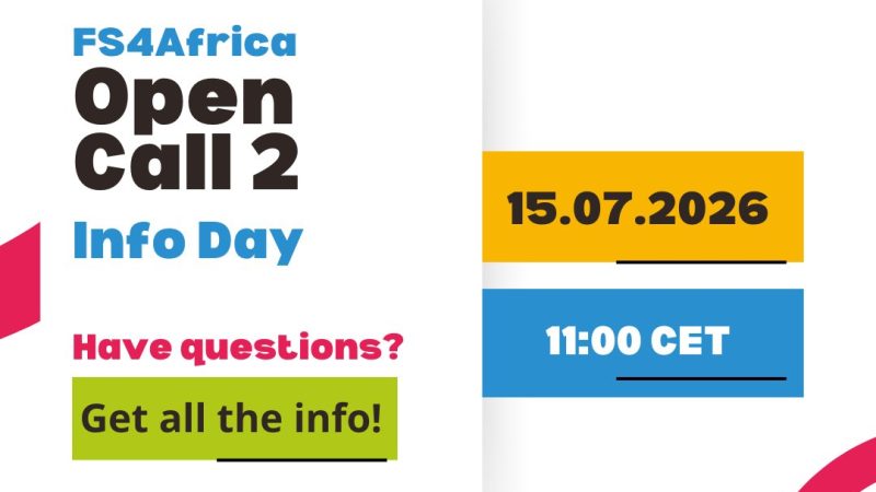 Afrique : un webinaire d&rsquo;information organisé pour le deuxième appel à projets du programme FS4Africa