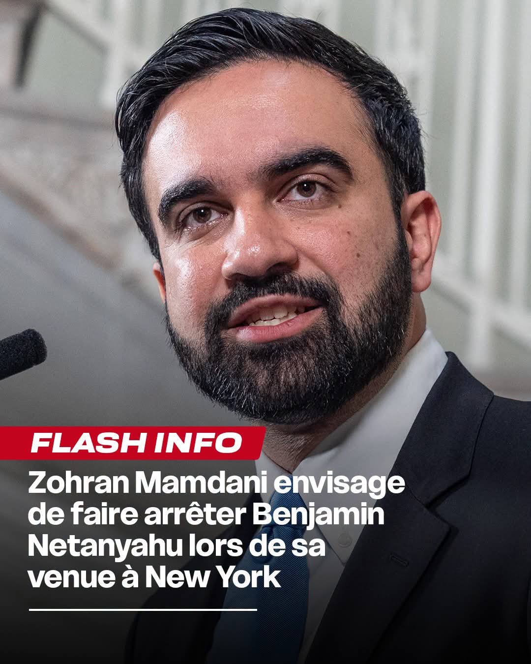 Le maire de New York envisage l&rsquo;arrestation de Benjamin Netanyahu lors de l&rsquo;Assemblée générale de l&rsquo;ONU