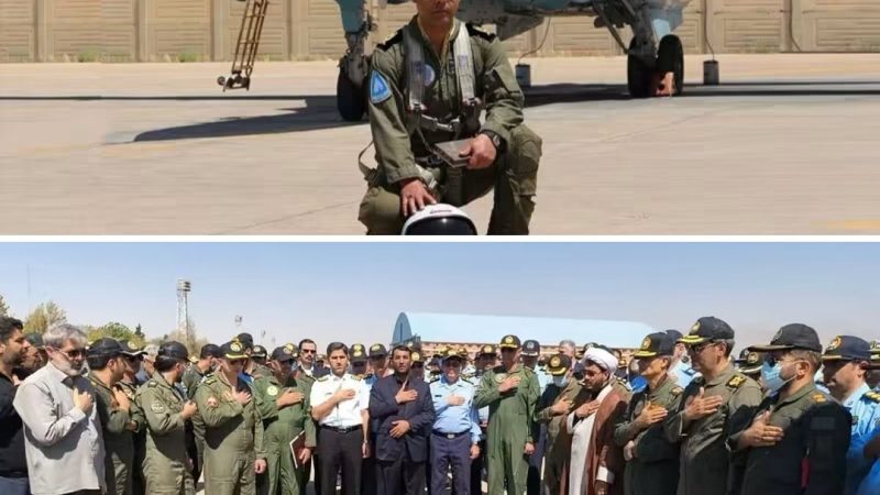 Iran : le corps du pilote du Su-24MK, le général Majid Kazemi, rapatrié à Chiraz après sa mort lors d&rsquo;une opération contre la base d&rsquo;Al-Udeid