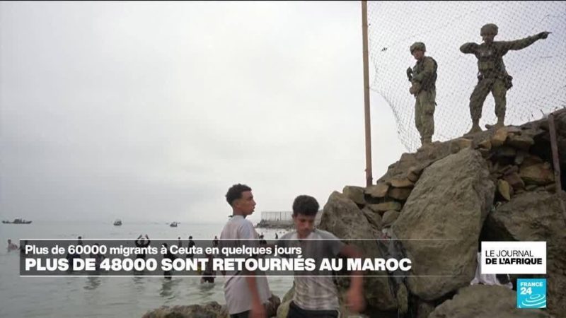 Ceuta, environ 50000 clandestins sont repartis durant les dernières quarante-huit heures