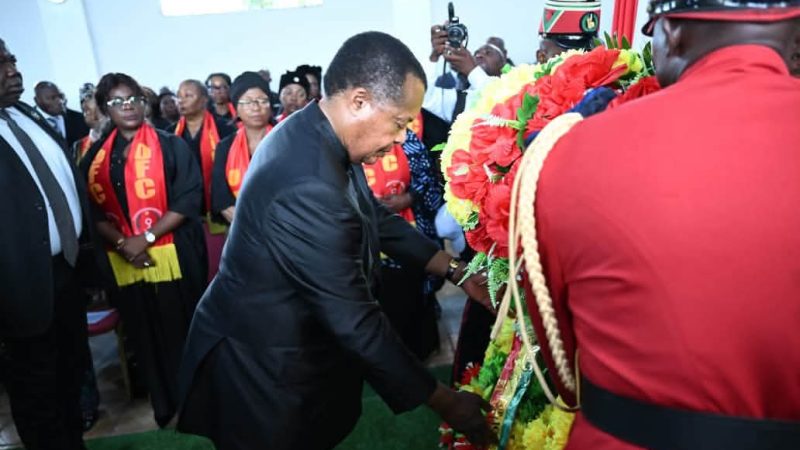 Brazzaville| Denis Sassou-N’Guesso rend un dernier hommage à Gilbert Djombo Bomodjo