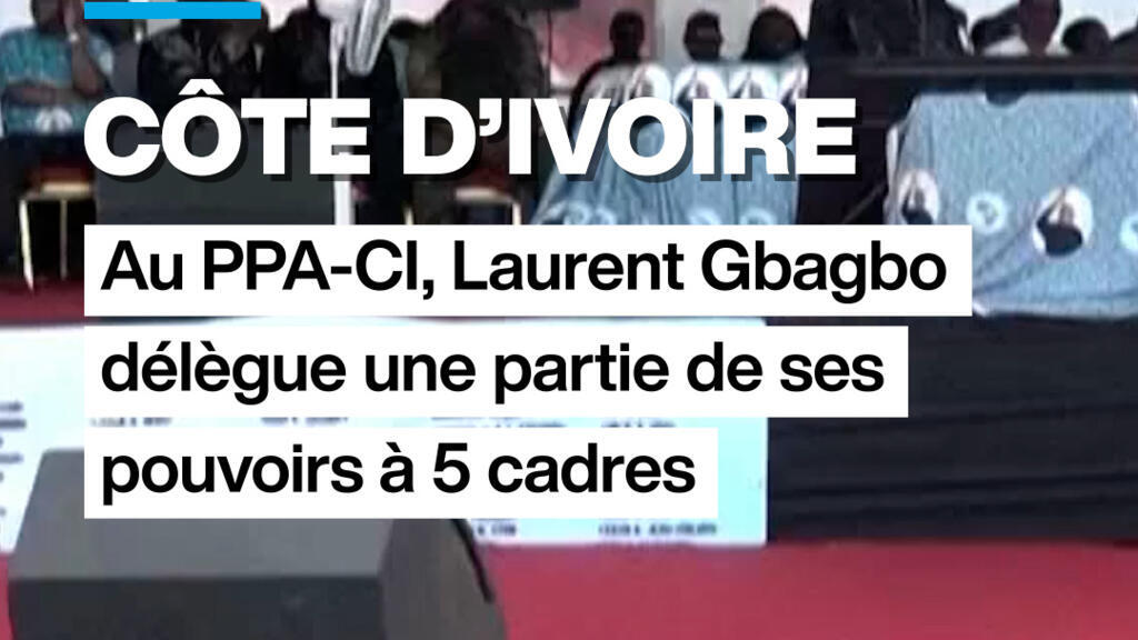 En Côte d’Ivoire, Laurent Gbagbo délègue une partie de ses pouvoirs à cinq cadres du PPA-CI