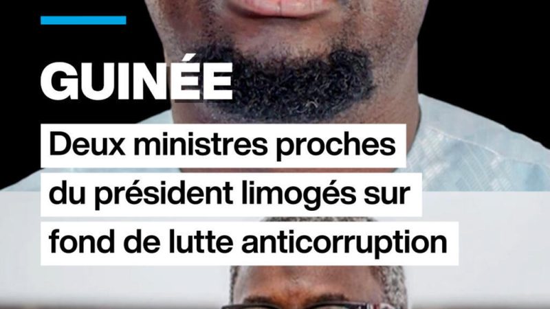 Guinée : deux ministres proches du président limogés sur fond de lutte anticorruption