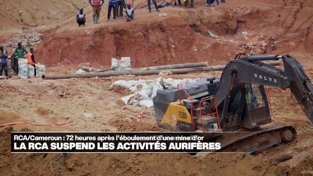 RCA/CAMEROUN : 72 heures après l&rsquo;éboulement d&rsquo;une mine, les activités suspendues