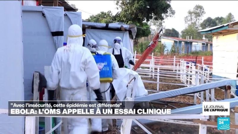 Ebola en RDC : l&rsquo;OMS appelle à organiser un essai clinique avec le vaccin Ervebo