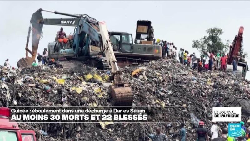 Guinée : au moins 30 morts et 22 blessés dans l&rsquo;éboulement d&rsquo;une décharge