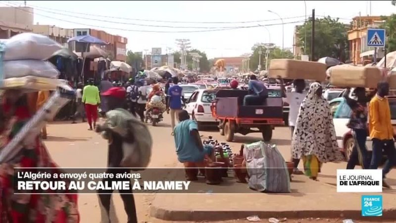 Retour au calme à Niamey, l&rsquo;Algérie envoie quatre avions au Niger