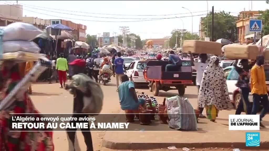 Retour au calme à Niamey, l&rsquo;Algérie envoie quatre avions au Niger