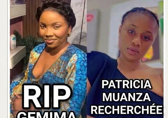 RDC : Décès tragique de Gemima Nseka à Maluku : sa famille soupçonne son amie Patricia Muanza