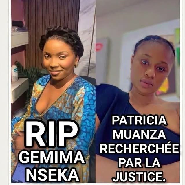 RDC : Décès tragique de Gemima Nseka à Maluku : sa famille soupçonne son amie Patricia Muanza