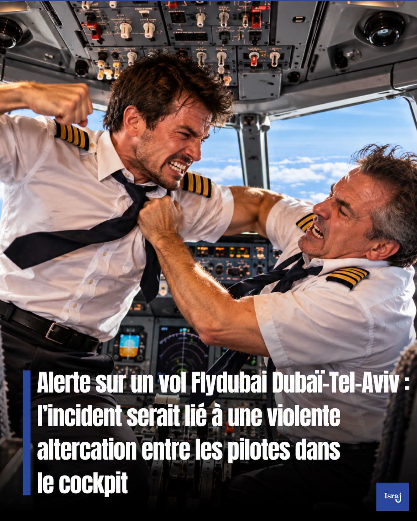 Vol Flydubai : l’alerte au détournement qui s’est transformée en altercation dans le cockpit