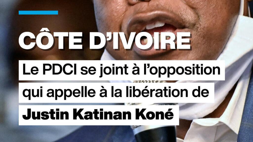 Côte d&rsquo;Ivoire : l&rsquo;opposition appelle à la libération de Justin Katinan Koné