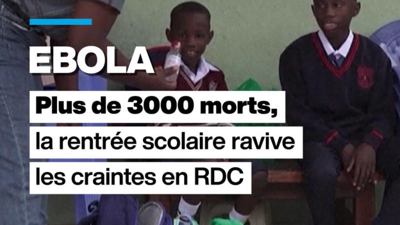 Ebola en RDC : la rentrée scolaire ravive l&rsquo;inquiétude des parents à Beni