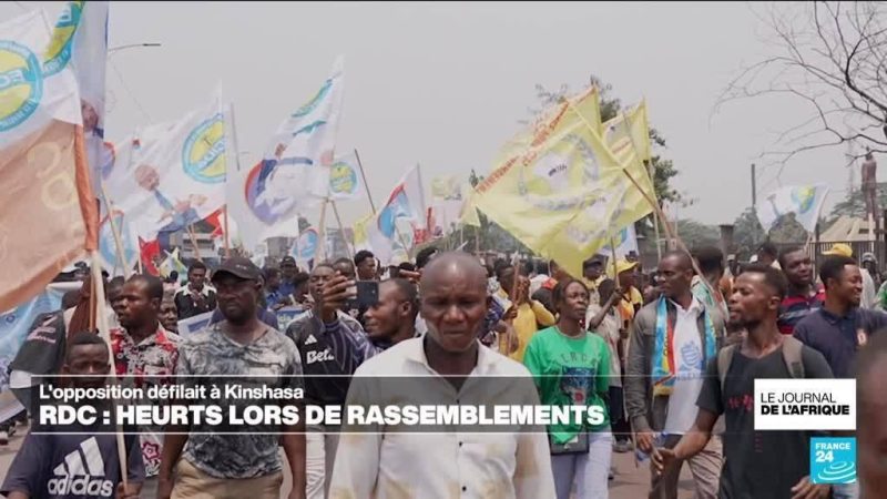 RD Congo : heurts et gaz lacrymogène lors de rassemblements de l&rsquo;opposition