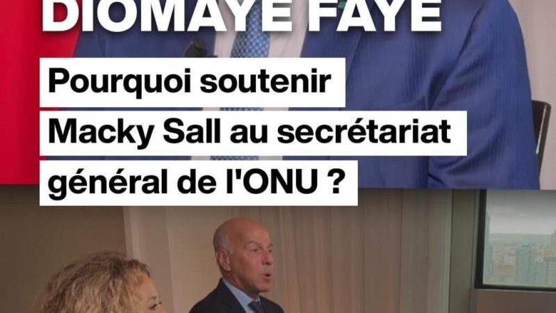 Bassirou Diomaye Faye : pourquoi soutenir Macky Sall au secrétariat général de l&rsquo;ONU ?
