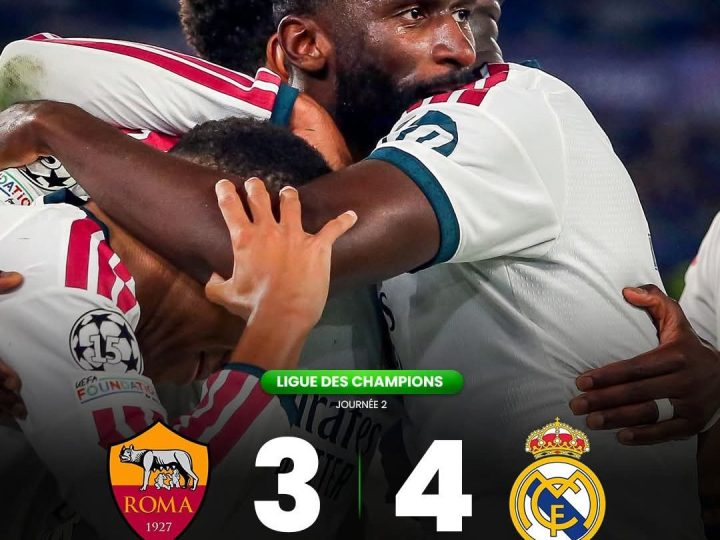 Ligue des champions : le Real Madrid renverse la Roma dans une remontada spectaculaire