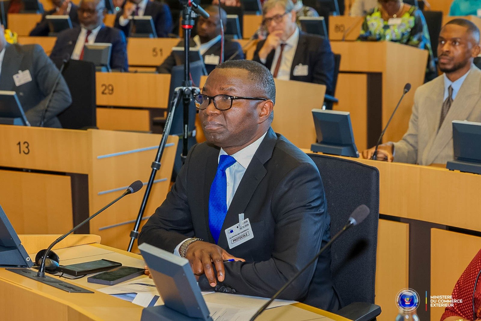 ZLECAf-Europe : à Bruxelles, Julien Paluku porte la vision d’une RDC plus intégrée aux échanges africains