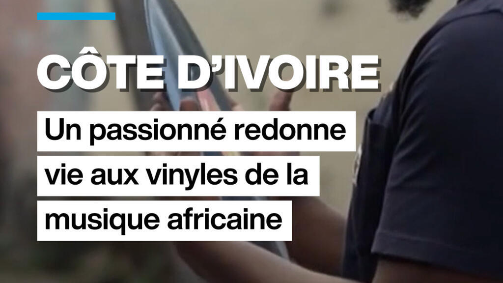 Côte d&rsquo;Ivoire : un passionné fait revivre les vinyles de la musque africaine