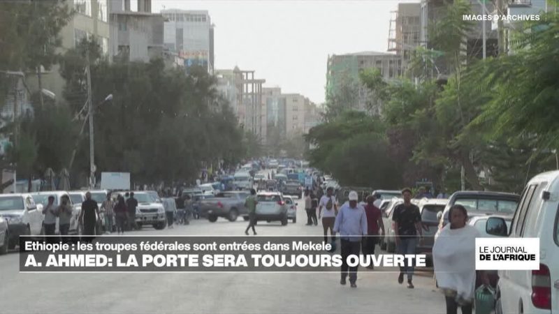 Ethiopie : les troupes fédérales sont entrée dans Mekele capitale du Tigré