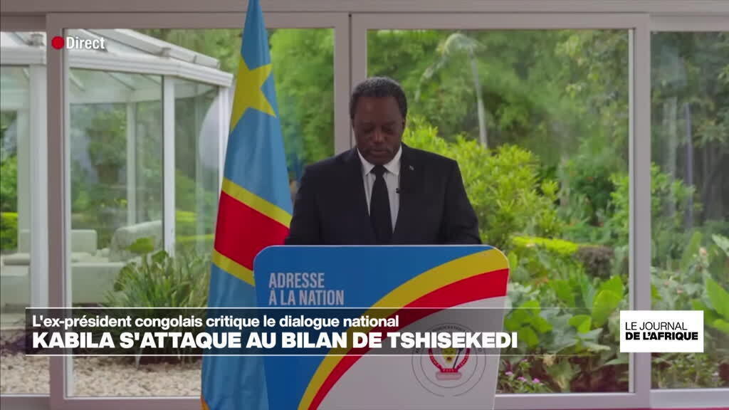 L&rsquo;ancien président congolais Joseph Kabila s&rsquo;attaque au bilan de Tshisekedi