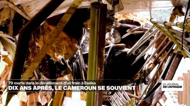 Déraillement d’un train à Eséka : 10 ans après la catastrophe, le Cameroun se souvient