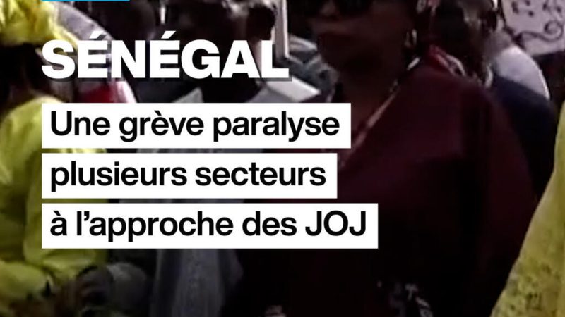 Sénégal : une grève paralyse plusieurs secteurs à l’approche des JOJ