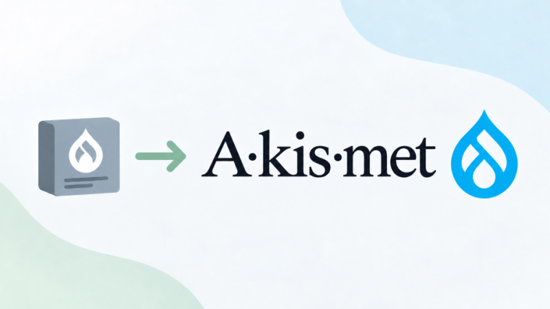 Akismet: Upgrade to the official Akismet Drupal module